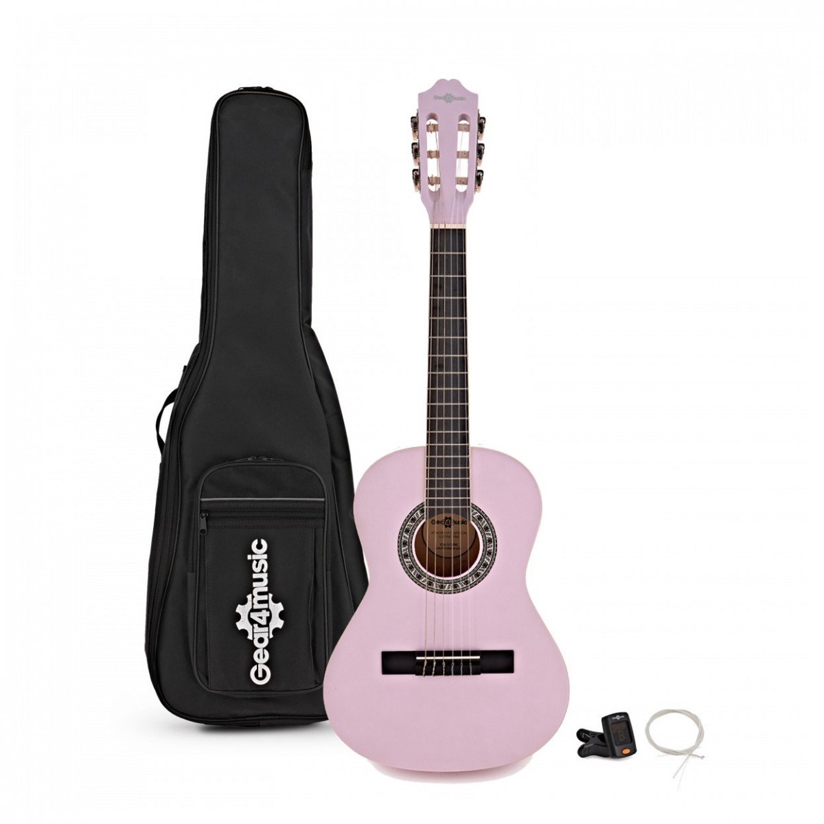 1/2 Junior Klassiek Gitaarpakket van Gear4music, Roze