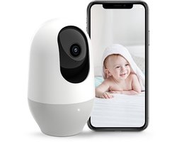 Nooie IPC100 Wifi Beveiligingscamera voor Binnen met Nachtzicht Nooie Indoor IP Camera met Bewegingsdetectie en Tweeweg Audio Nooie Slimme Wifi Bewakingscamera voor Binnen – Full HD Nooie 1080P Binnen Camera met Nachtzicht en Bewegingsmelder.