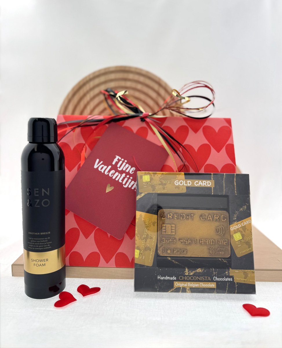 Valentijn •Cadeaupakket Heren• Sen & Zo Gold Creditcard - Leuk om cadeau te geven - Perfect Gifts — cadeau in VALENTIJNSDAG 🌹 - foto 3
