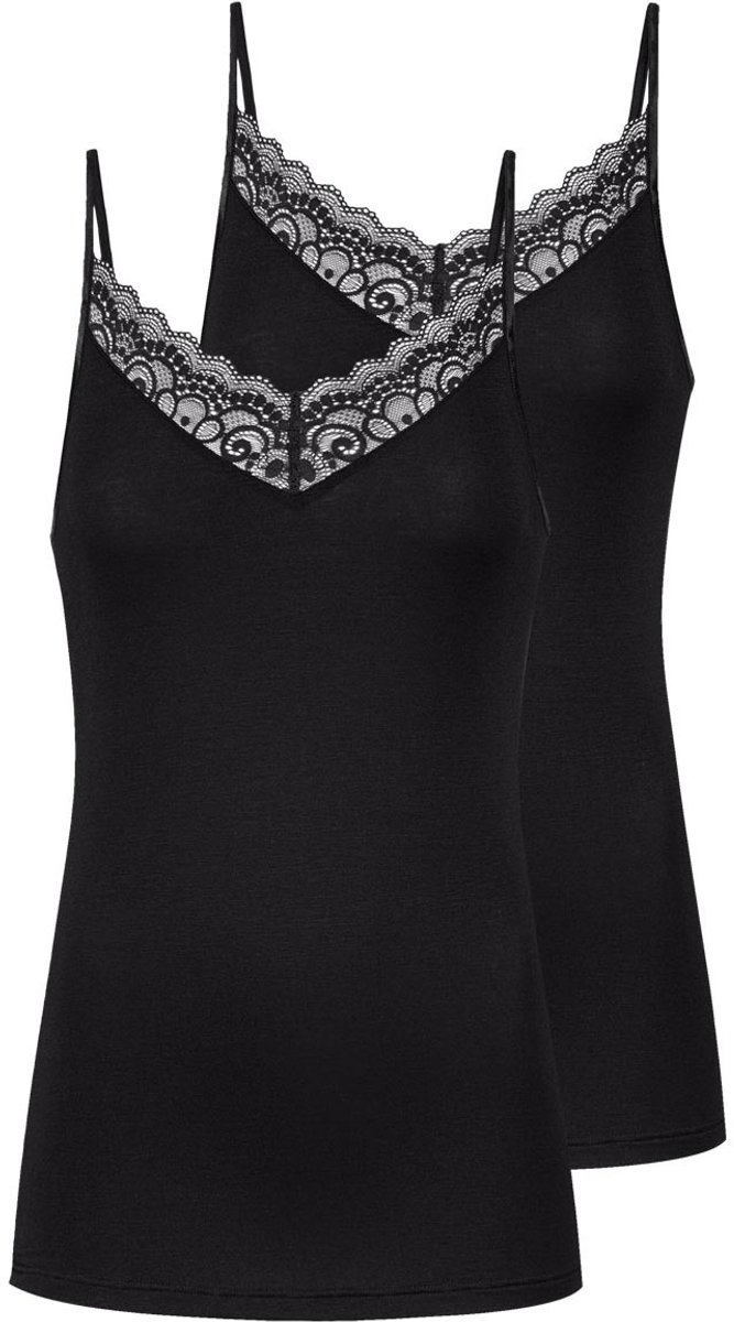 Mey Dames spaghettitop 2 pack Amour