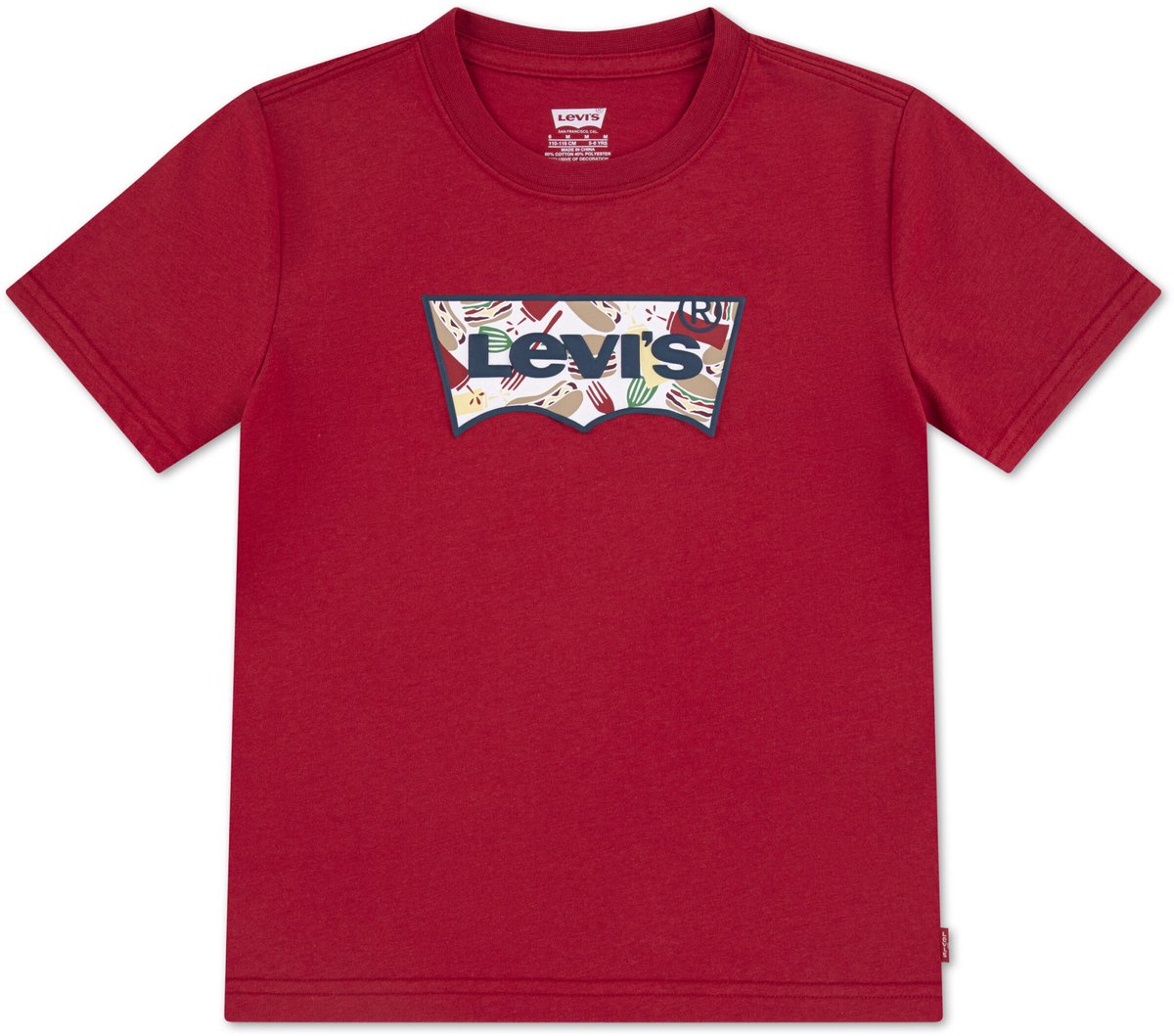 Levi’s Jongens t-shirt – Jongens Rood