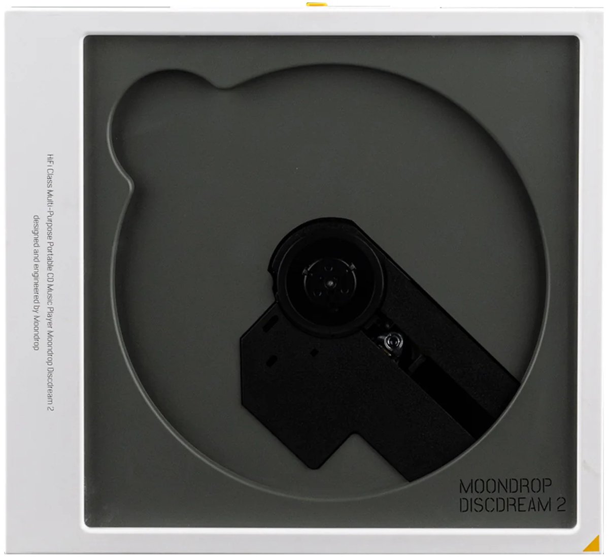 Moondrop Discdream 2 - Draagbare CD-Speler - Hi-Fi Audio - Ingebouwde DAC - Gebalanceerde 4.4mm Output - USB-C Aansluiting - Ondersteunt CD/CD-R/CD-RW - Compact & Premium Design
