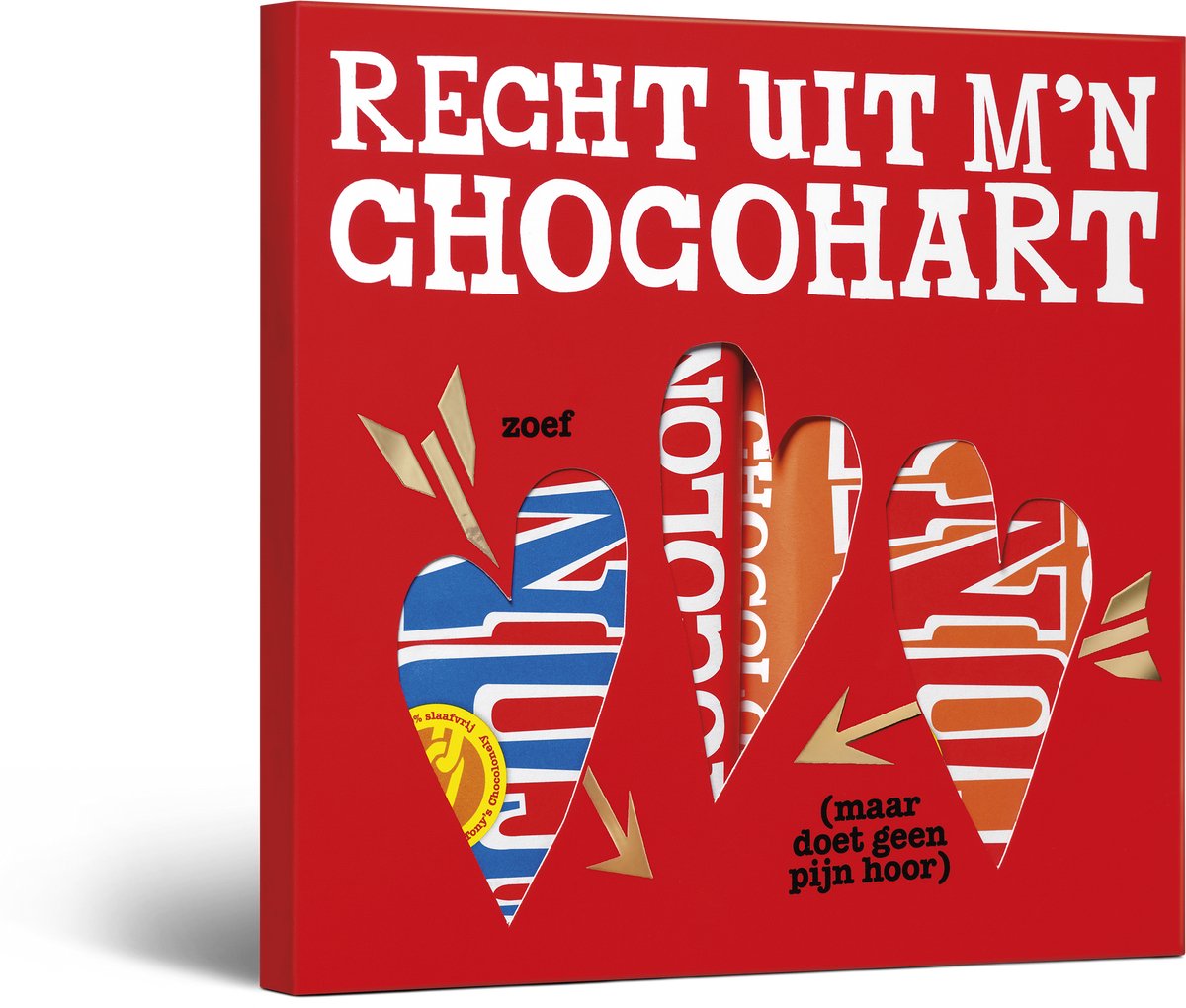 Tony's Chocolonely - chocolade cadeau pakket - Liefde - Chocoladecadeau - Valentijn - Moederdag - Vaderdag - Geschenkdoos - 360 gram - Fairtrade Belgische Chocola