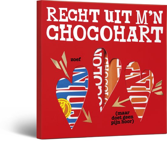 Tony's Chocolonely - chocolade cadeau pakket - Liefde - Chocoladecadeau - Valentijn - Moederdag - Vaderdag - Geschenkdoos - 360 gram - Fairtrade Belgische Chocola