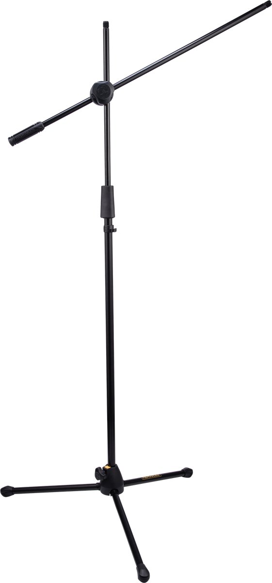 HERCULES Stands HCMS-434B microfoonstatief, 97-168 cm, dubbel statief, 3-in-1, Quick Turn, driepoot