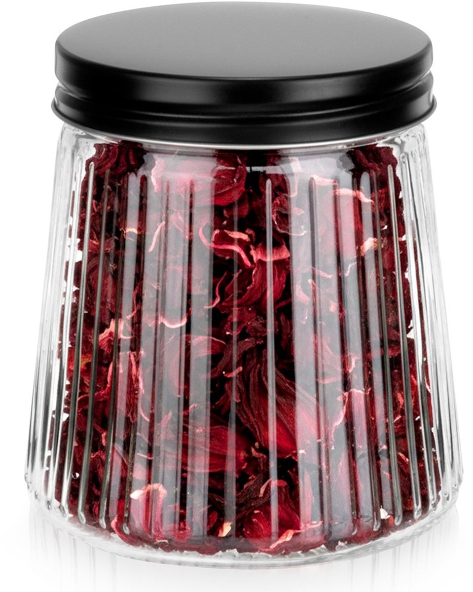 Voedselcontainer Strooibus Glas met Deksel 700 ml - Container voor Losse Producten - Keuken - Voedsel - Doos