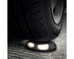 Solar buitenlamp - Grondspot 'Shield' - Zwart - Extra sterk – Aluminium spot op zonne-energie - Geschikt voor in de tuin en de oprit
