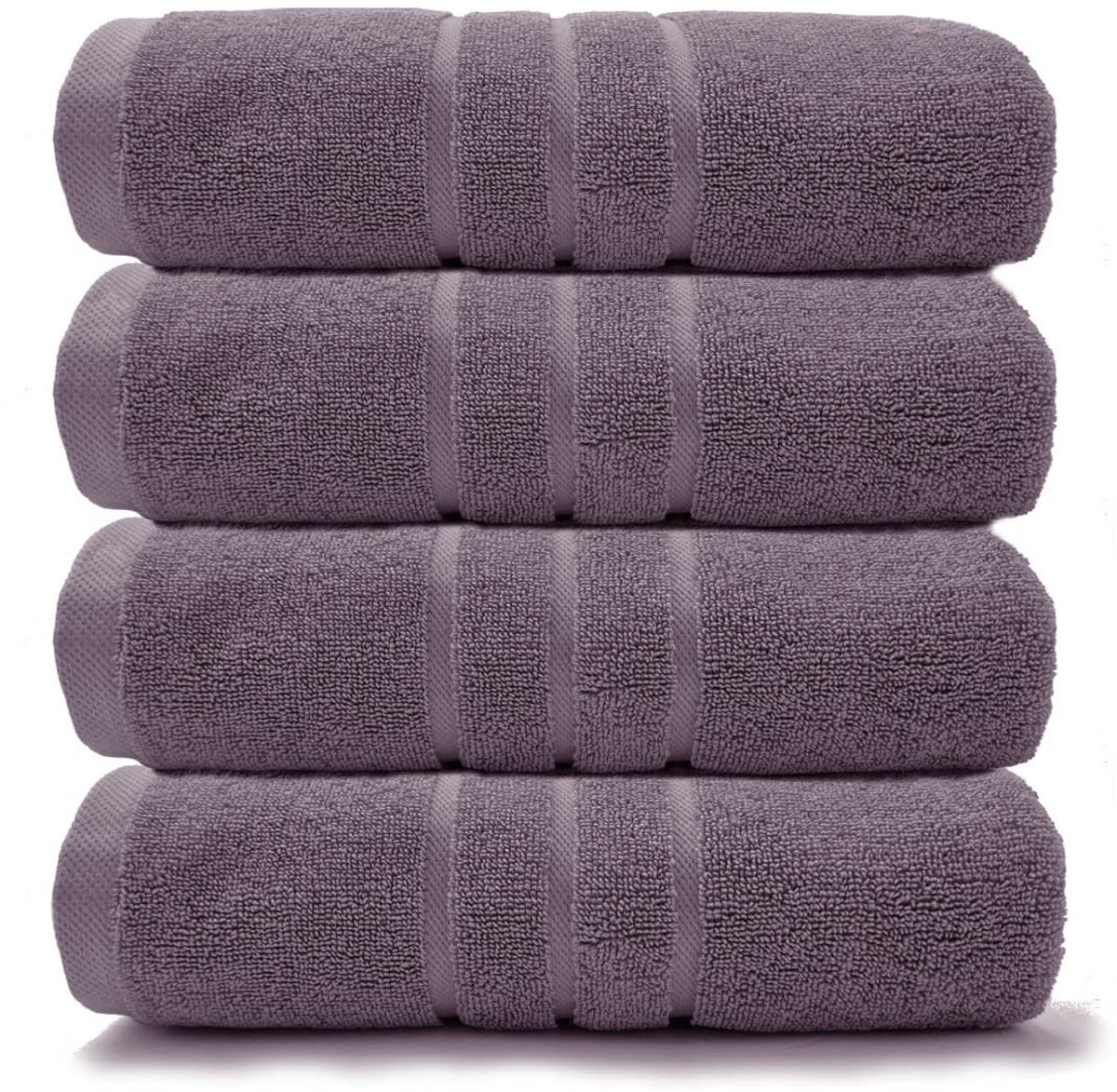 HOOMstyle Handdoeken Set Boutique - 4 stuks - 60x110cm - Vijgenpaars