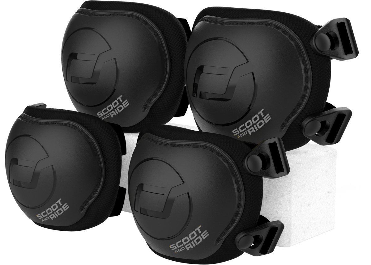 Scoot & Ride - Protective Set S - Black/Ash