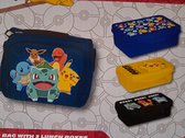 Pokemon Koeltas met 3 Lunchboxen - 2 verschillende maten - Lunchbox met kliksluiting
