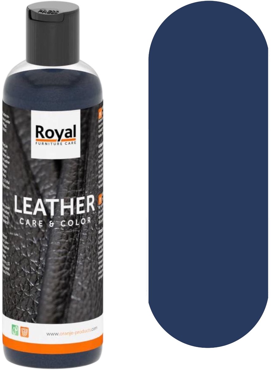 Royal Leather Care & Color - Kobalt blauw