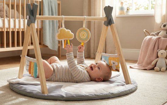 LUVION® Babygym Koala - Met baby speelmat - Baby gym met sensorisch speelgoed van Luvion — afbeelding 4