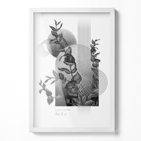 Coloray Cadre Photo Blanc - Cadre Photo Design Blanc - 40x60 cm - Cadre Photo Pour Mur - Blanc Cadre Photo Moderne Pour Photo - Cadre Photo Élégant - Cadre Photo Pour Salon - Cadre Photo Design - Cadre Photo Design Moderne