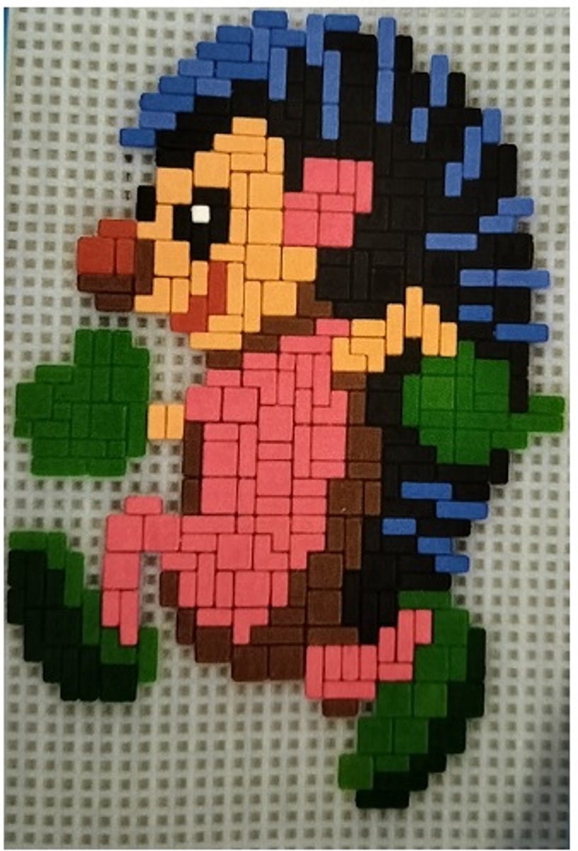 Stickit Egel Jerry, ca. 600 steentjes