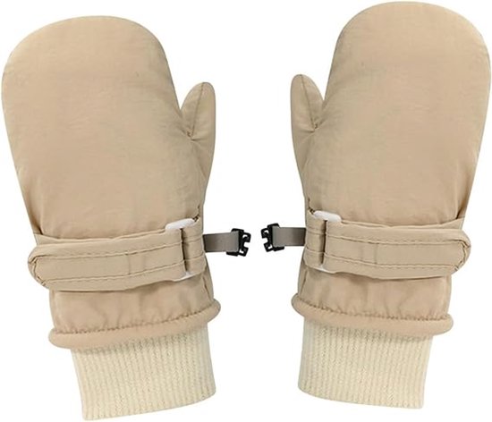 Kinder Wanten, Unisex Schattige Gebreide Handschoenen, Antikrab Meisjes