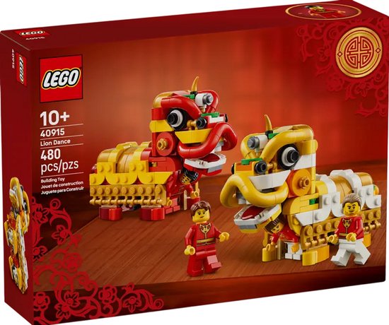 LEGO Chinees Nieuwjaar 40915- Leeuwendans