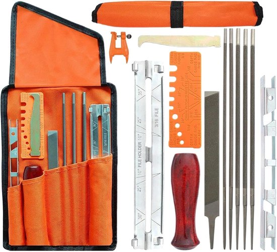 Kettingzaag Slijper - Veelzijdig Gereedschap - Onderhoud Tuin - Legering Materiaal - 28 x 15 x 6 cm — afbeelding 4