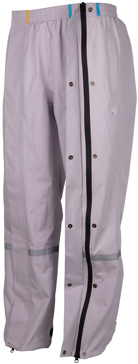 Licht roze regenbroek met volledige rits van Hello Rain XS