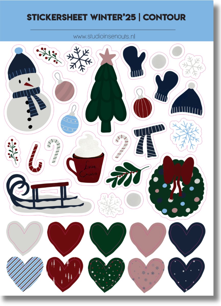 Stickervel Contour | Winter'25