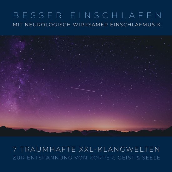 Besser einschlafen mit neurologisch wirksamer Einschlafmusik - cover