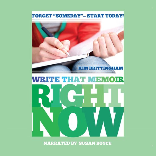 Write That Memoir Right Now - cover