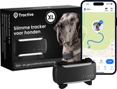Tractive DOG 6 XL – Slimme gps-tracker voor honden met monitoring van vitale waarden en gezondheidswaarschuwingen, 6 weken batterijduur – Zwart
