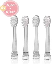 Loby Opzetborstels - 1,5 / 6 jaar - Set 4 stuks - Geschikt voor baby's en peuters