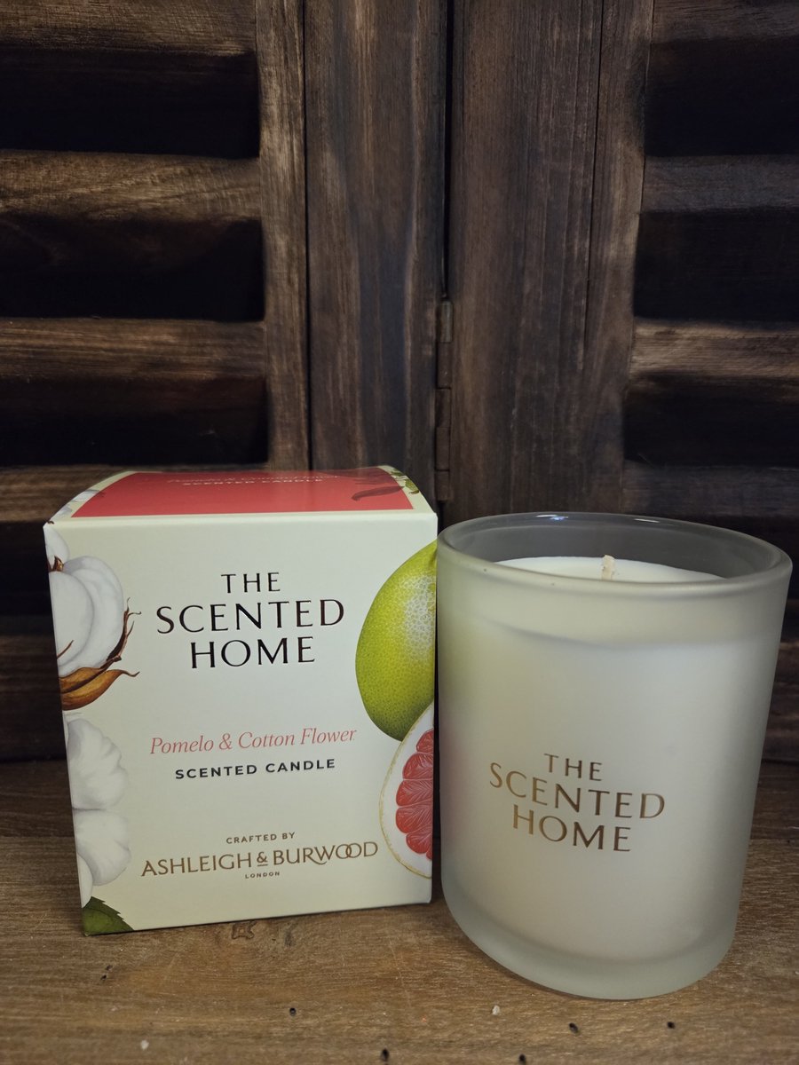 Ashleigh & Burwood Pomelo & Cotton Flower - geurkssra - 40 branduren - 1 stuk