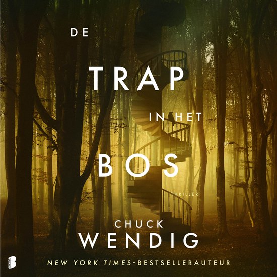 De trap in het bos - cover