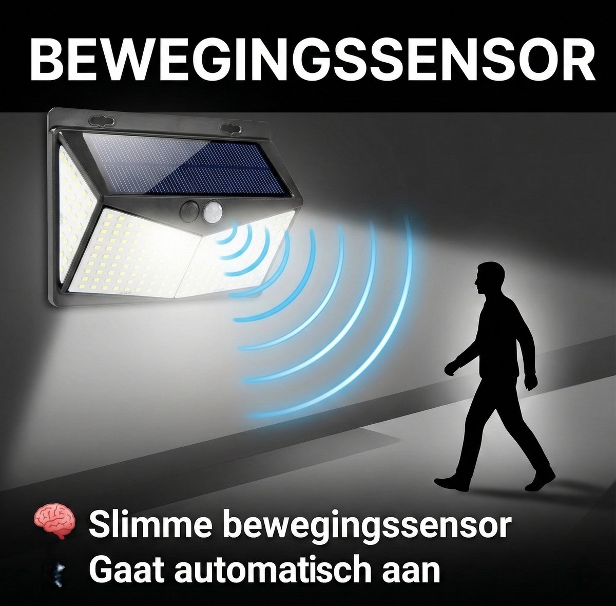 SIGRILL Led-zonnelamp voor buiten, 212 leds, ledlamp op zonne