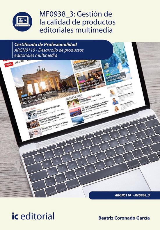 Gestión de la calidad de productos editoriales multimedia.  ... - cover