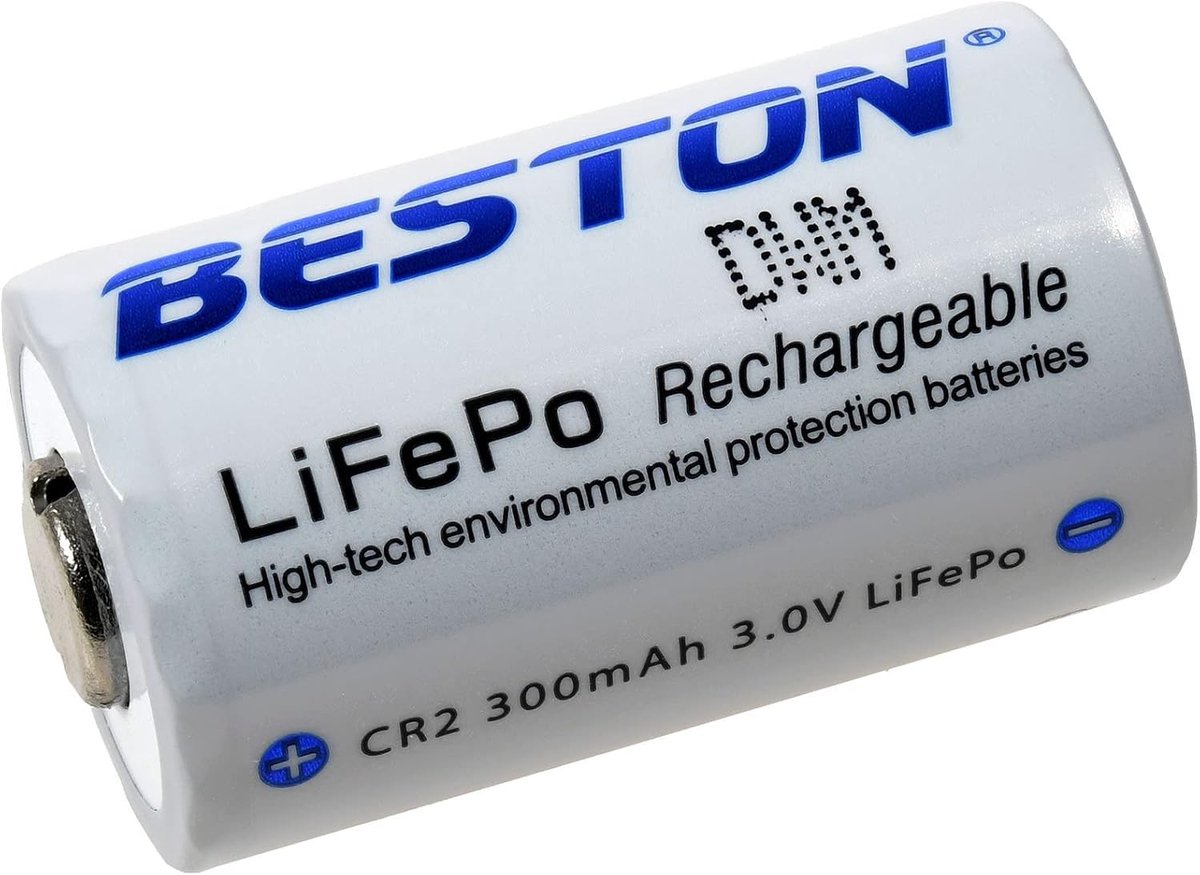 Batterij CR2 - Lithium Cel - Camera Voeding - 3 Volt Spanning - 11 Gram
