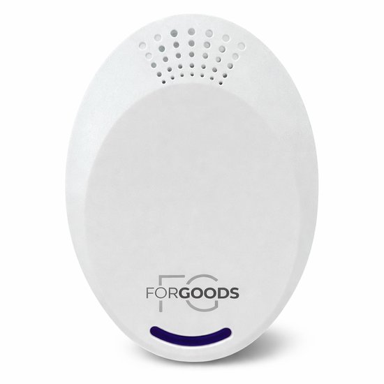 Forgoods Ultrasone Muizenverjager en Ongedierte Verjager - Muizenverjager - Pest Reject - (1 stuk wit) - Ook Verkrijgbaar in Zwart