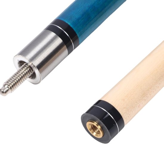 Poolkeu 2-delig - Biljartstok - Precisie Spelen - Stevige Esdoornconstructie - 13 mm Punt - Niet gespecificeerd — afbeelding 5