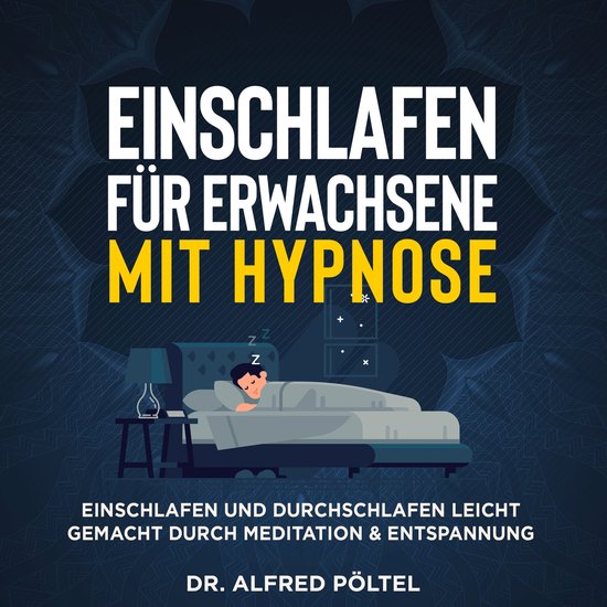 Einschlafen für Erwachsene mit Hypnose - cover