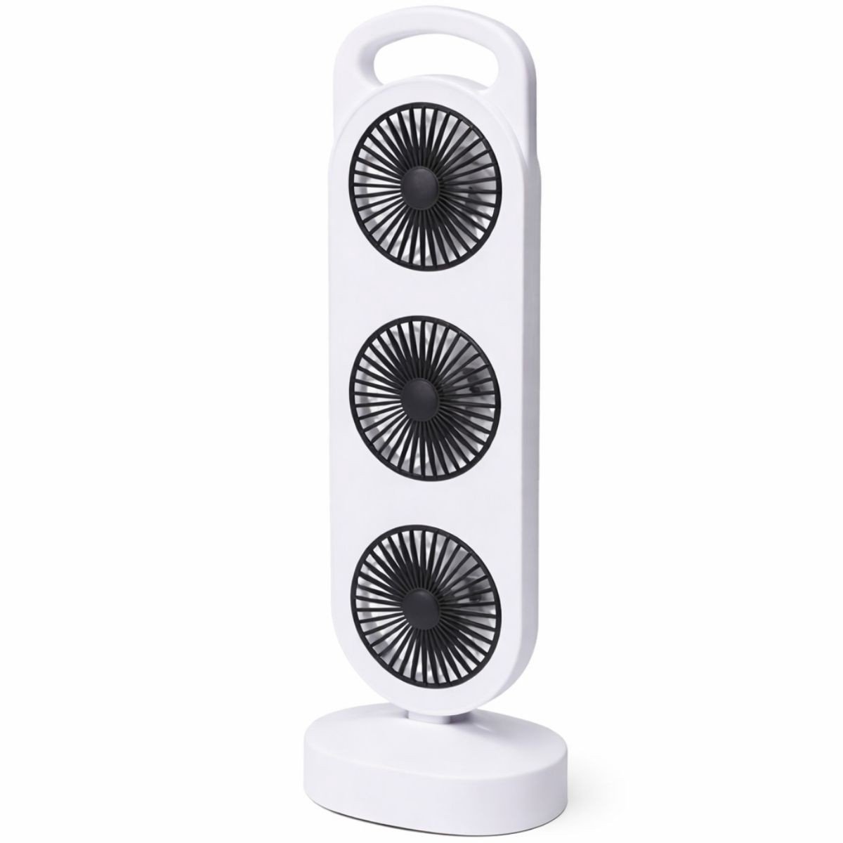 Tafelventilator USB Oplaadbaar – 3 Snelheden – Kolom Ventilator Bureau
