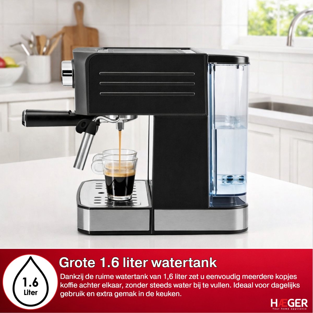 Sanbo Group CM-85B Espressomachine 20 Bar - afbeelding 3