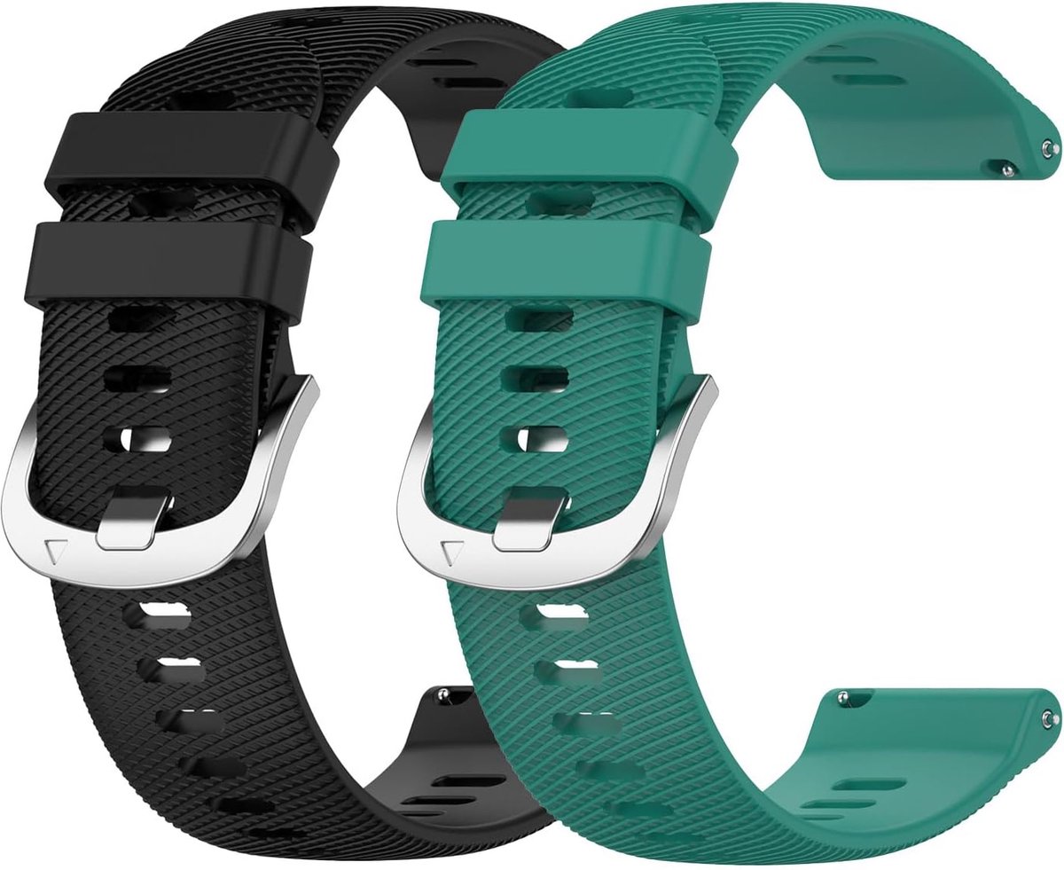 Horlogebandje - Reservebandje - Sport en Dagelijks - Snelsluiting - 22 mm