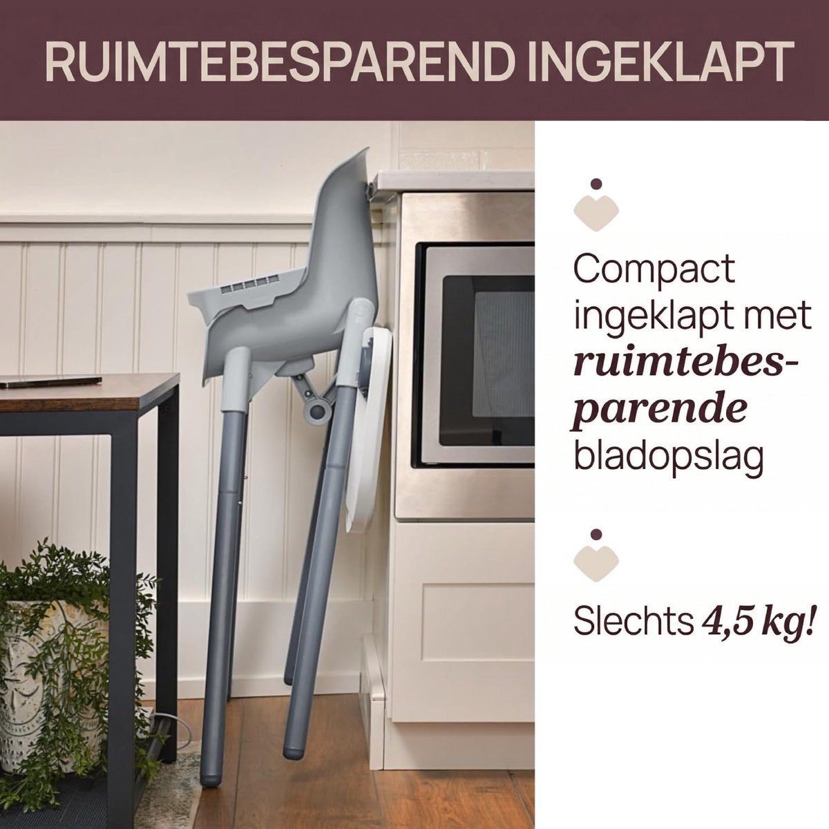 Chicco Zest Kinderstoel - Moon Grey – foto 5