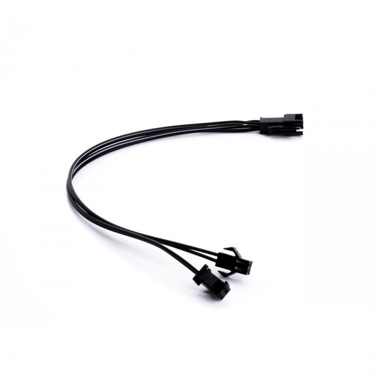 Einparts LED Ambient Splitter 1 naar 2 - Connector voor 2 LED Strips op 1 Driver