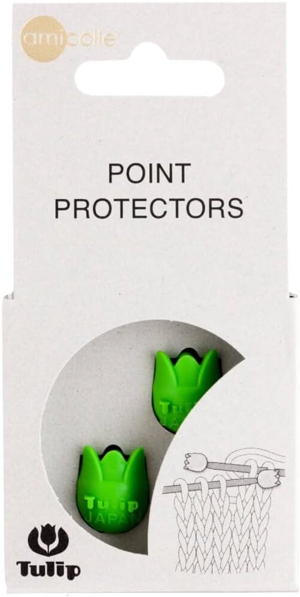 Punt Beschermers - Naald Punten - Breien Beschermen - Glad & Duurzaam - Kleine Maat - Groen