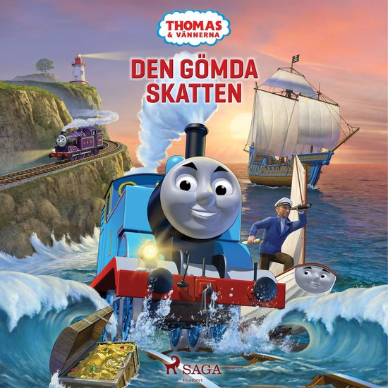 Thomas och vännerna - Den gömda skatten - cover