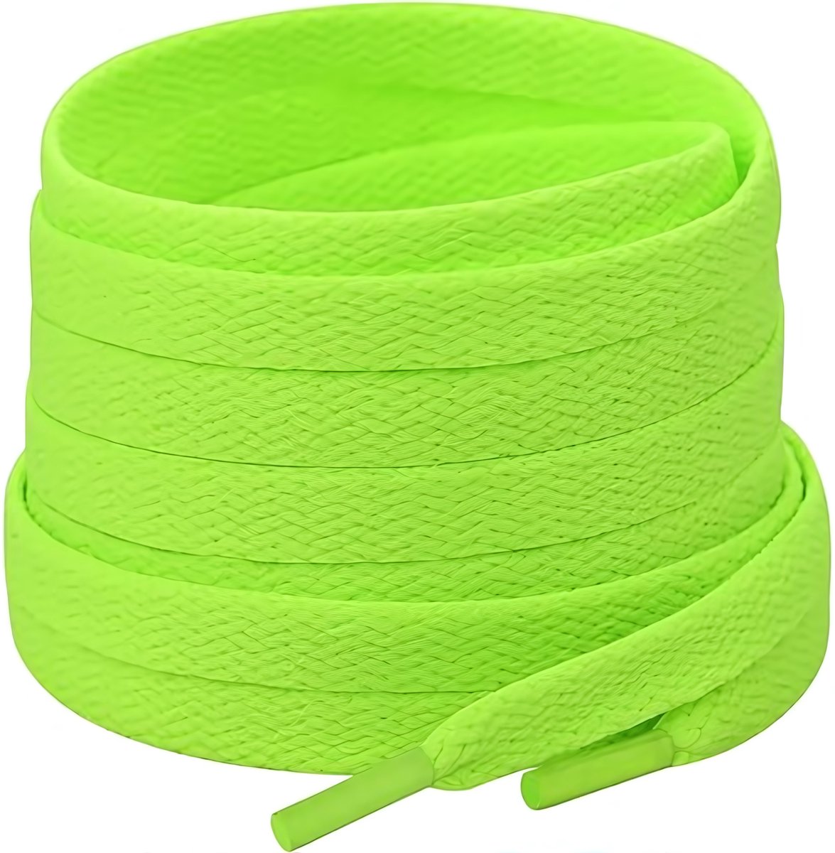 The Kicks Don Veters Plat 160CM - Neon Groen - 8mm