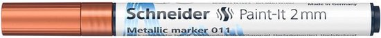 Schneider metallic marker Paint-It 011, 2mm, koper metallic