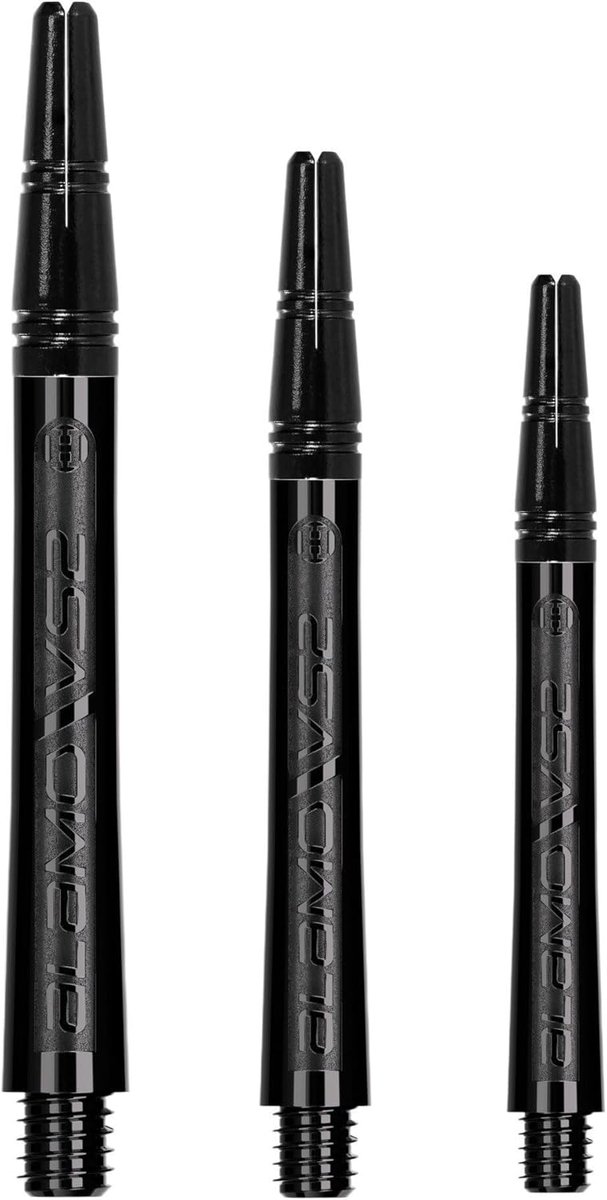 Dart Shafts - Dart Accessoires - Dart Plezier - Stevige Constructie - 11cm Lengte - Zwart