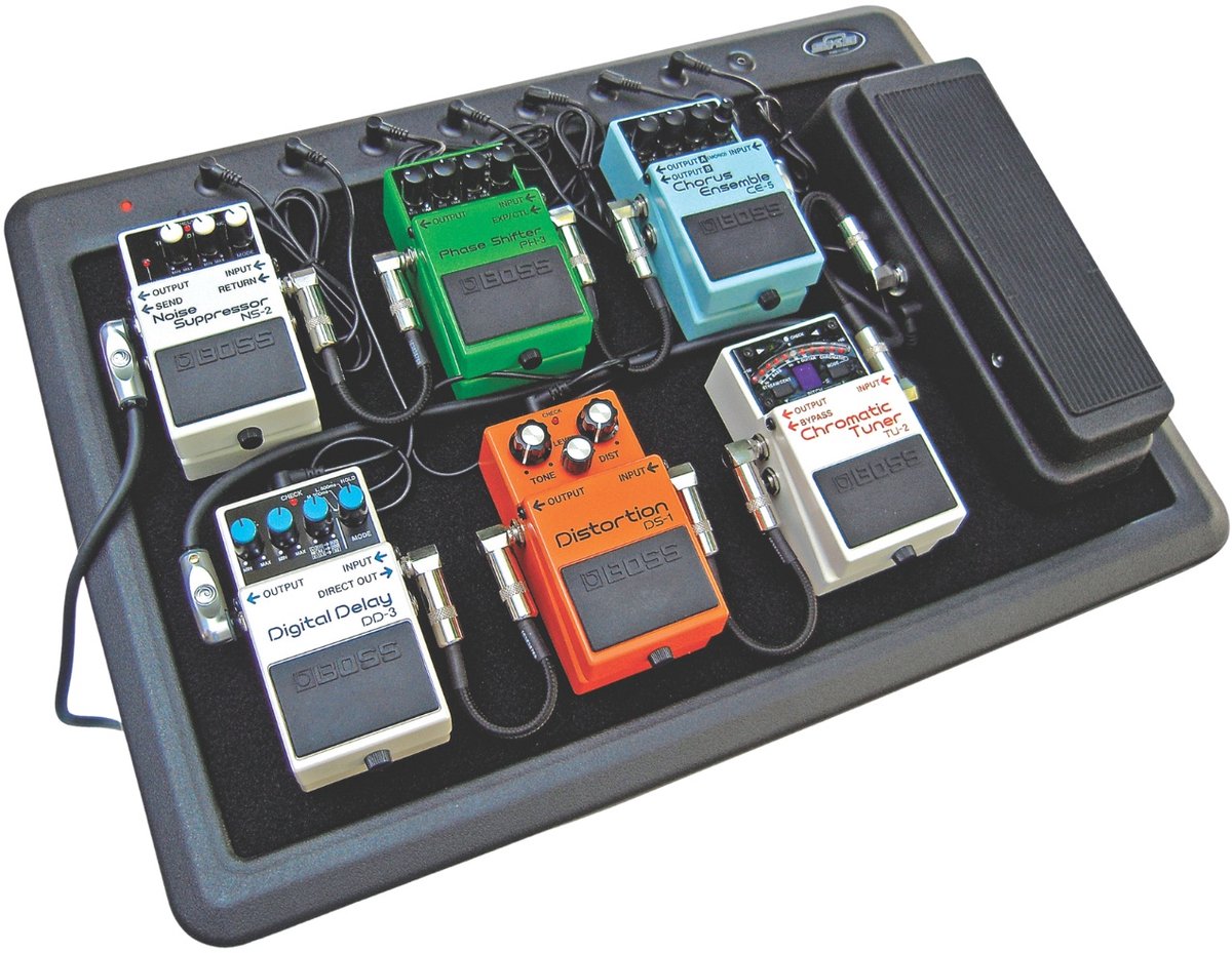 SKB - Pedalboard met 8 poorten - met UK-stekker