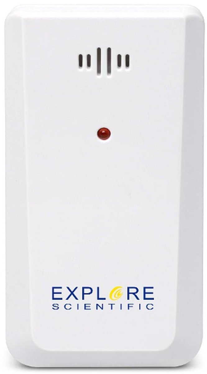 Thermo-Hygrometer Sensor - Weerstation Sensor - Binnen Buiten Meten - Nauwkeurig Stabiel - 5x9.5x2.5cm - Wit