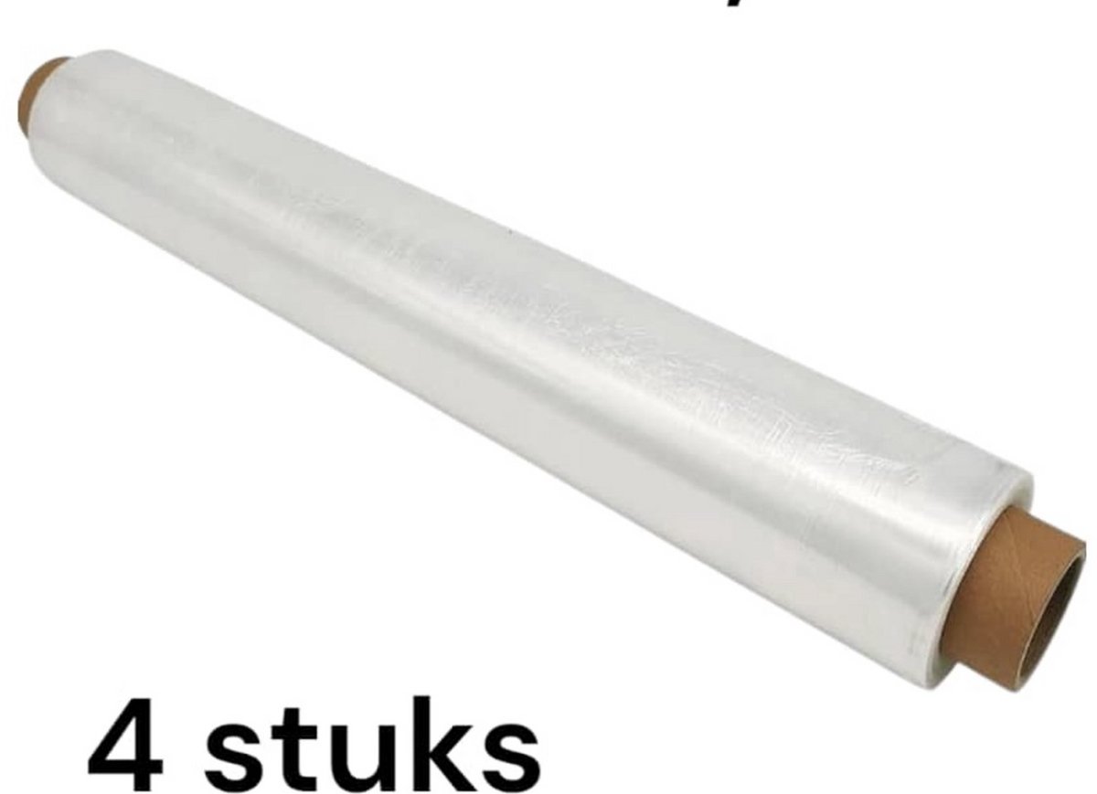 Keukenfolie - Vershoudfolie - Huishoudfolie - Cateringfolie - Bewaarfolie - Plasticfolie - pvcfolie - 30 cm x 200 m