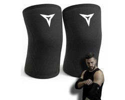 Elbow Sleeves 7MM - Elbow Wraps - Elleboog Brace voor Powerlifting, Fitness & Crossfit - 2 Stuks - Maat XXL