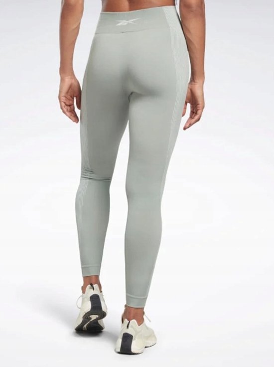 Reebok Serie - Sportlegging - Groen - Dames - Lange Lengte van Reebok — afbeelding 3